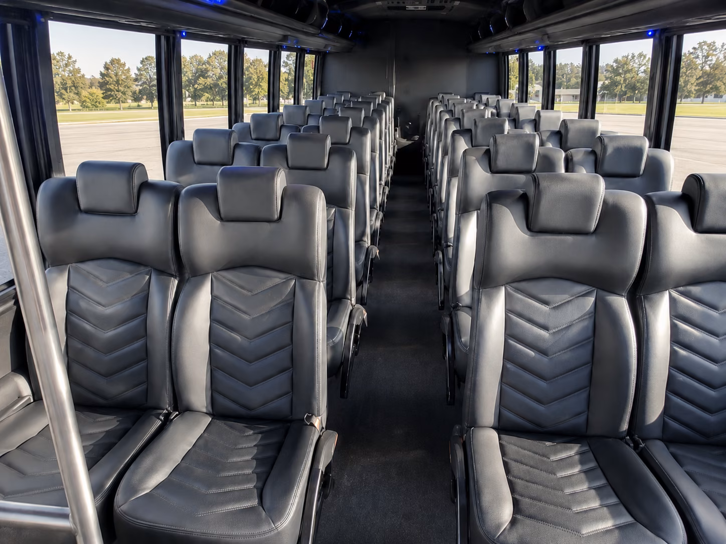 airport transfer buses for wedding guests flying into perris area airports