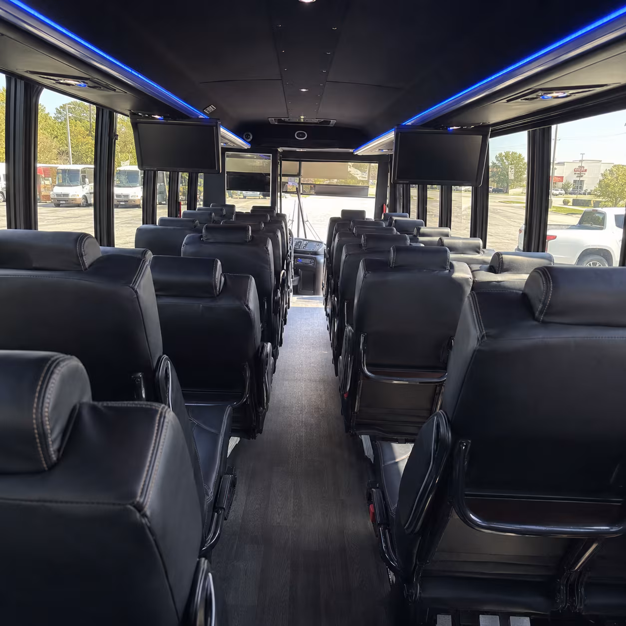 can i book a one way a round trip or a multi day package for a bus rental in perris