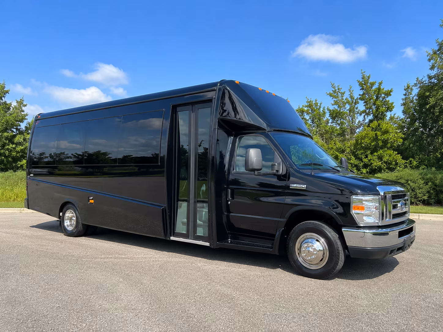 charter bus rentals for perris high school prom groups