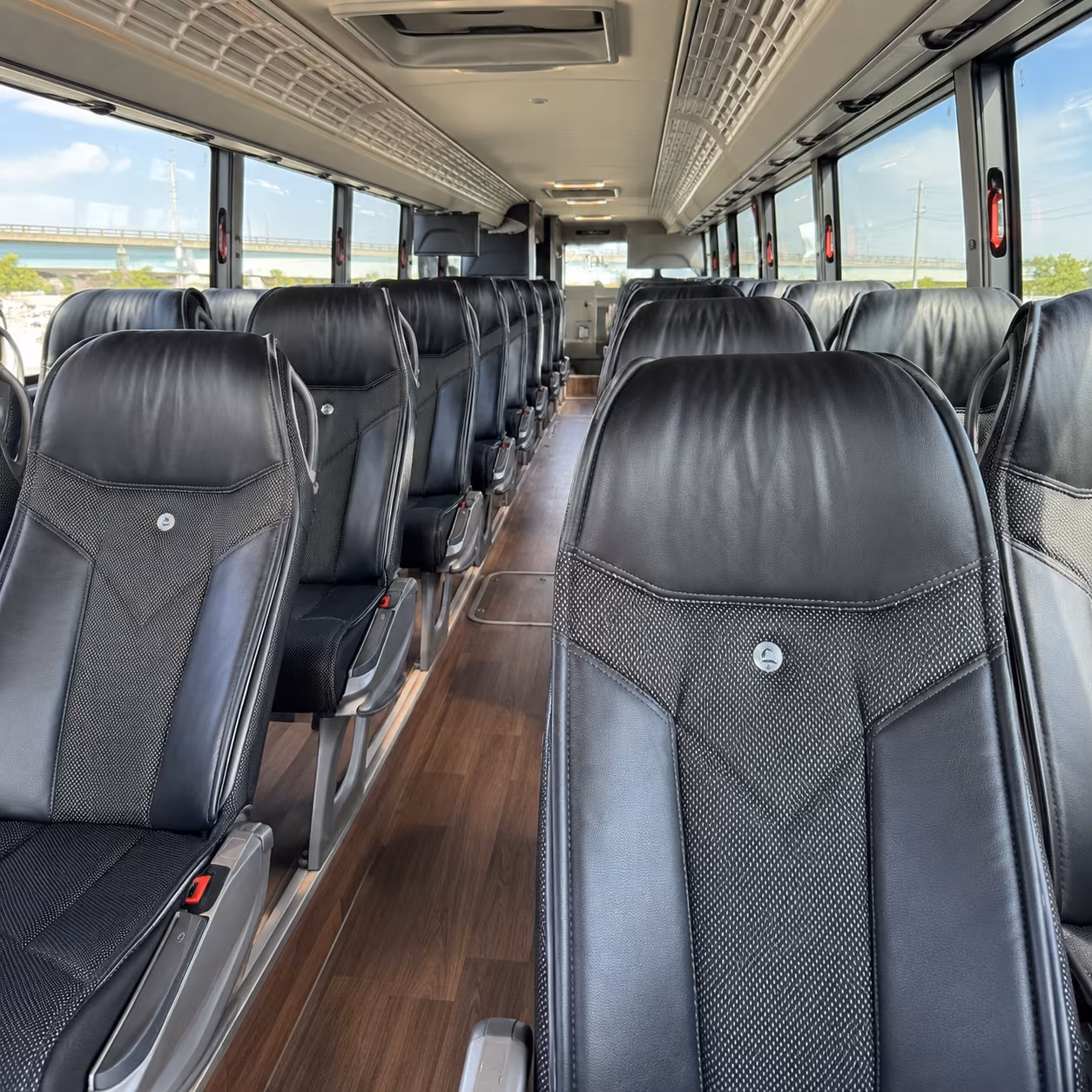 charter buses for corporate events and conference shuttles in perris