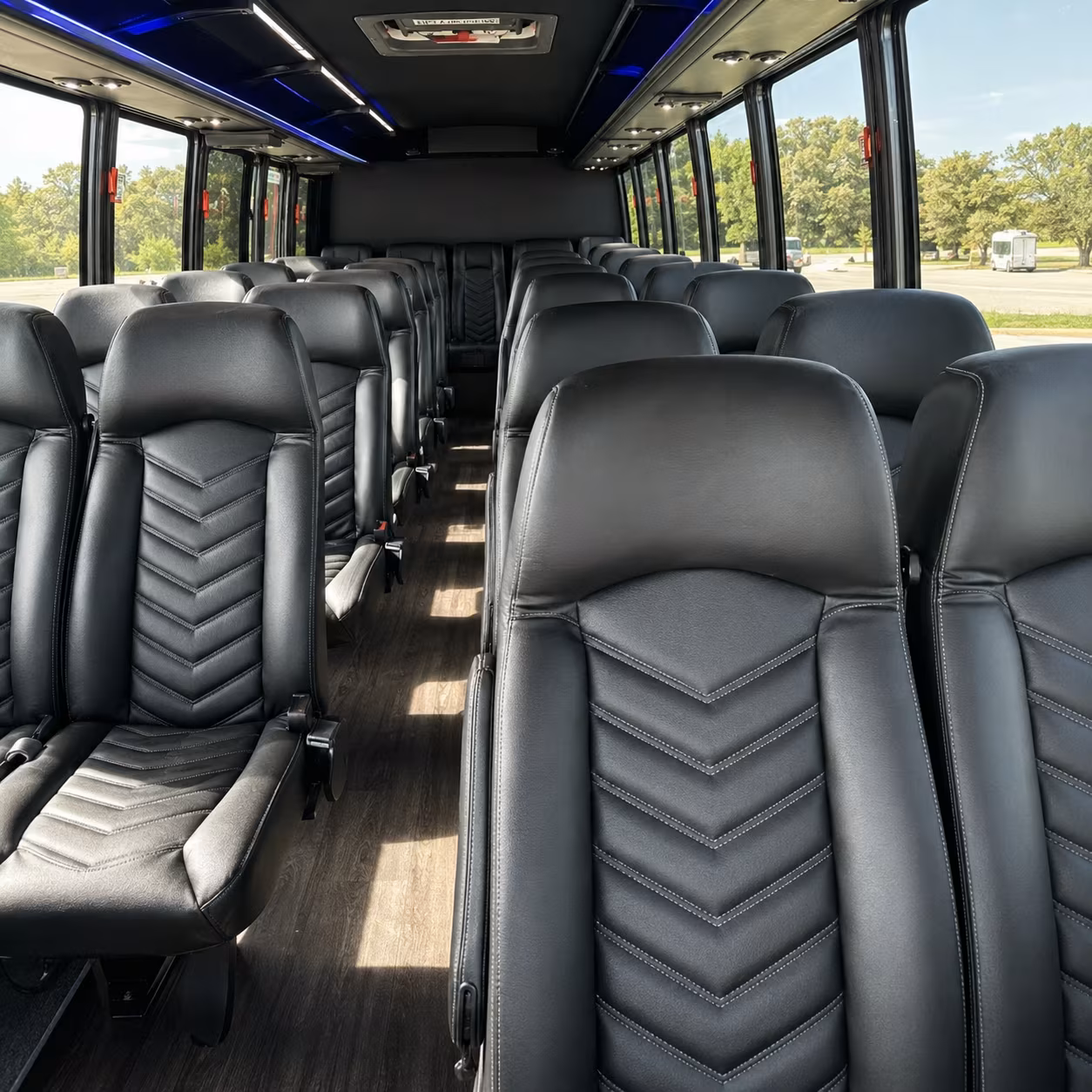 does the day of the week or the time of year change what a bus rental costs in perris
