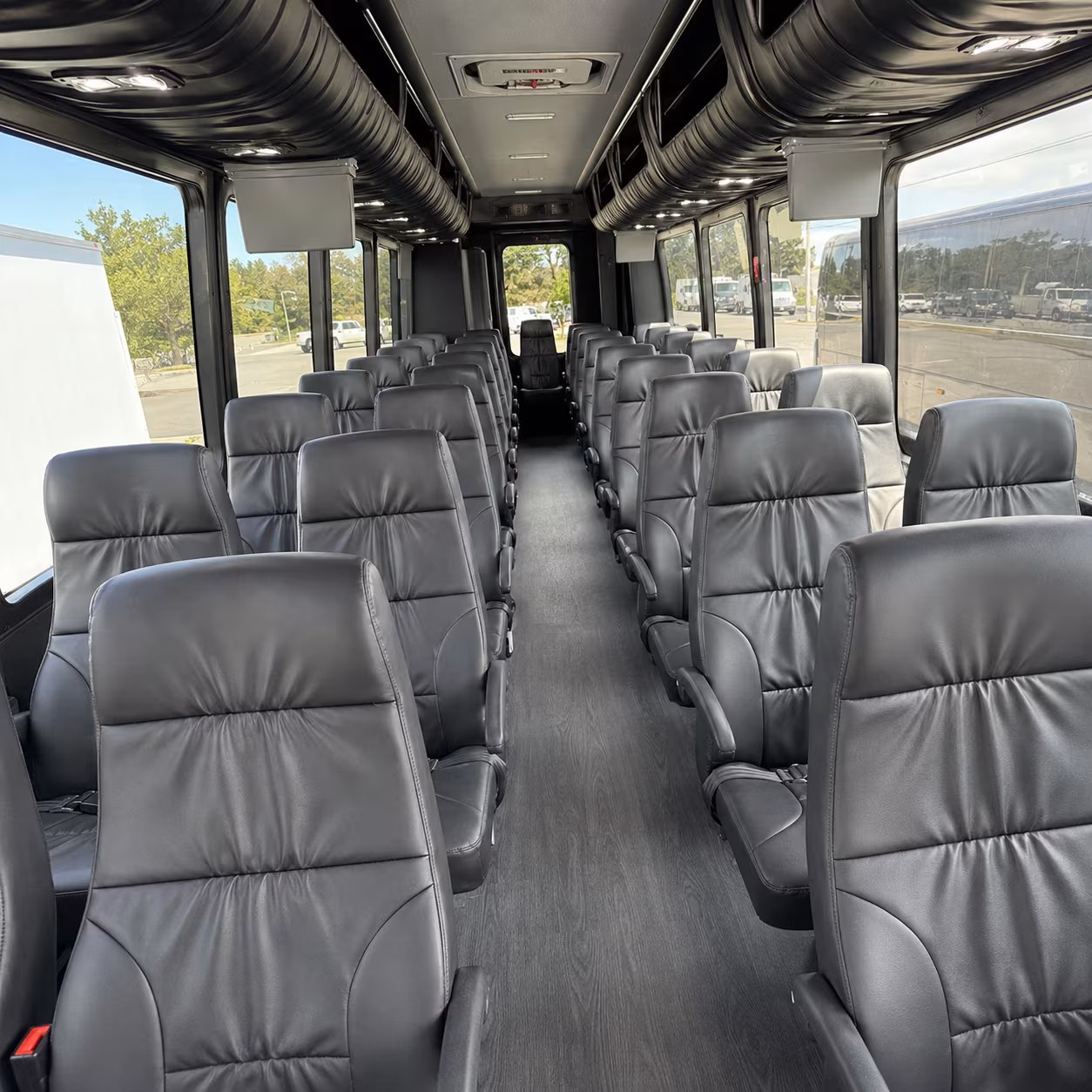 perris 35 passenger minibus interior
