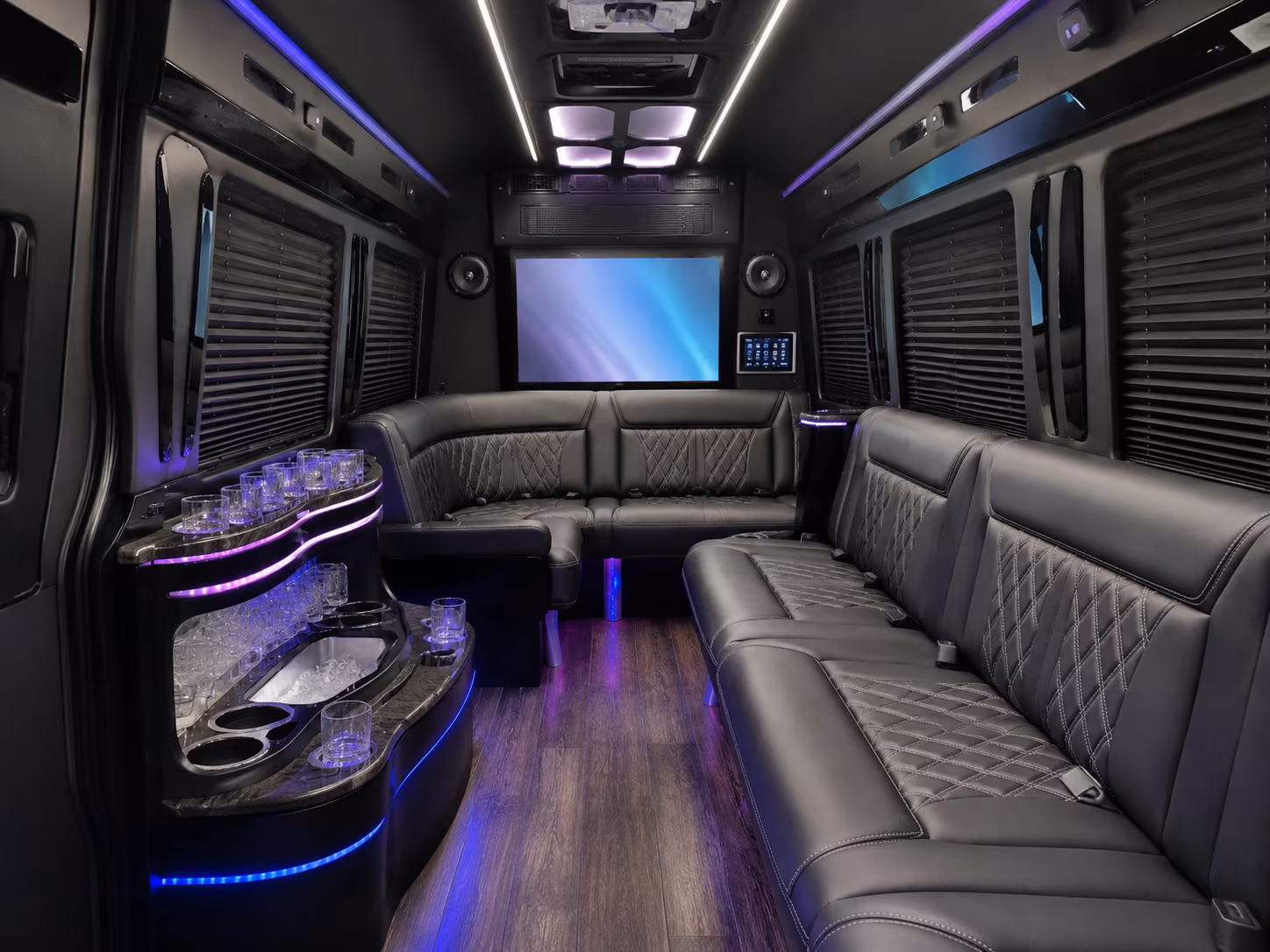perris sprinter limousine inside