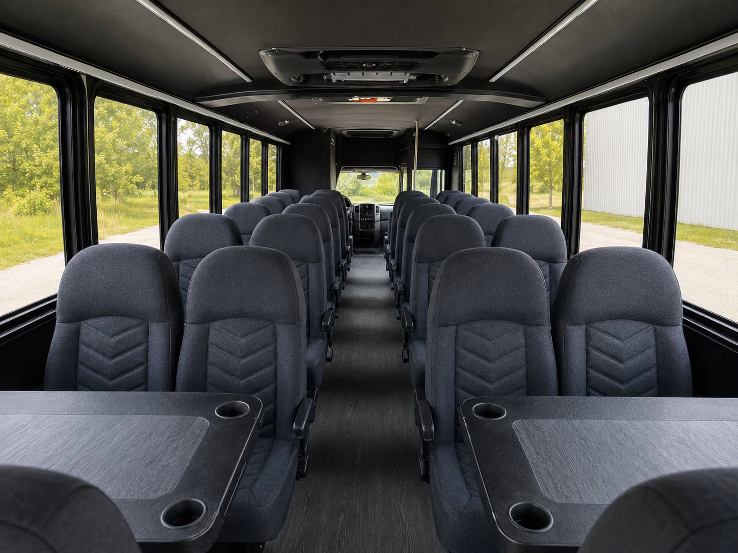shuttle buses for wedding guests between perris hotels and venues
