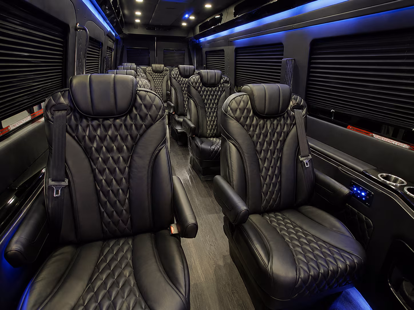 sprinter limos and party buses for perris prom photos and dinner stops