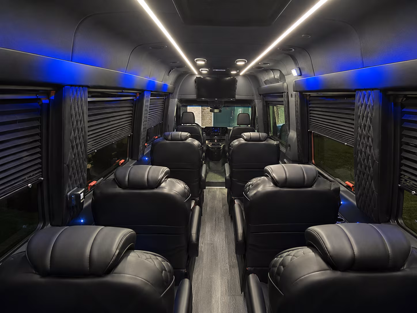 sprinter vans and minibuses for executive transportation in perris